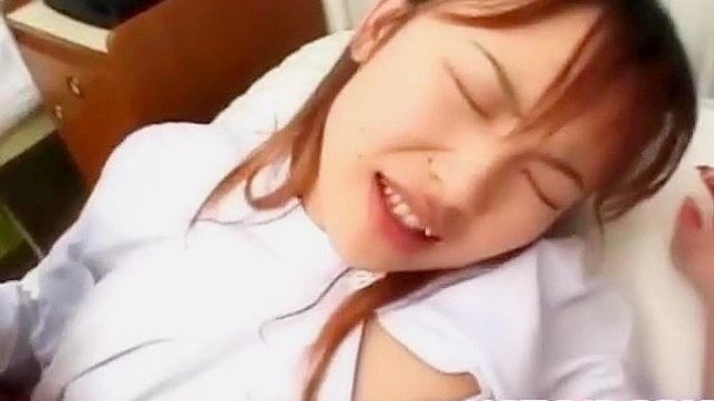 Sultry JAV Star Rina Usui as Nurse Tempts Her Patient's Dick