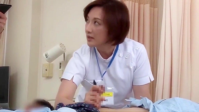 Lustful Nurse Delights With Magical Handjob & Tempting Tease