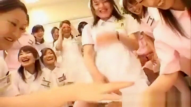 Seductive Japanese Nurse Heats Things Up in Bed!