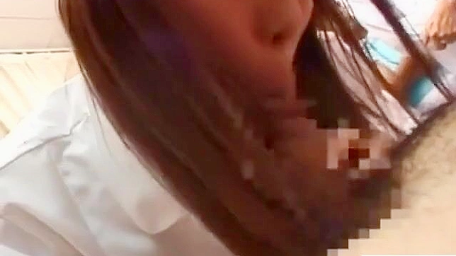 Naughty JAV Nurse Trains by Sucking & Riding Her Patient Hard