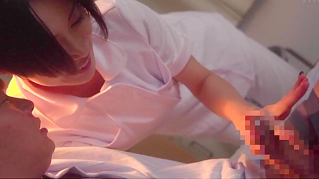 Seductive JAV Nurse Tempts Helpless Patient for Steamy Action