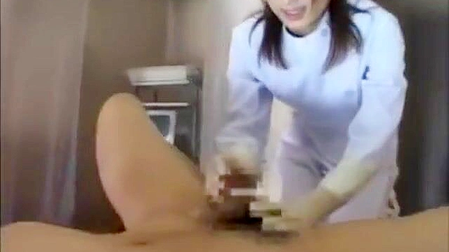 Enchanting JAV Nurse Uses Her Talents For A Mind-blowing Handjob
