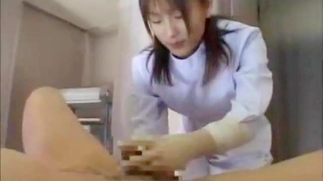 Enchanting JAV Nurse Uses Her Talents For A Mind-blowing Handjob