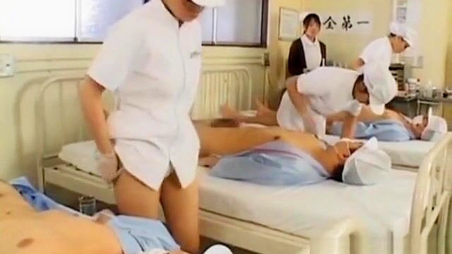 Seductive Japanese Nurse Spoils Her Lucky Patient's Day