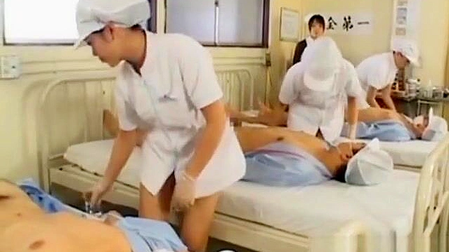 Seductive Japanese Nurse Spoils Her Lucky Patient's Day