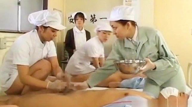 Seductive Japanese Nurse Spoils Her Lucky Patient's Day
