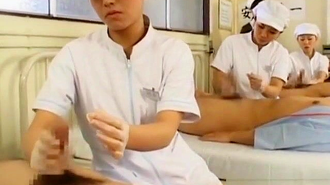 Seductive Japanese Nurse Spoils Her Lucky Patient's Day