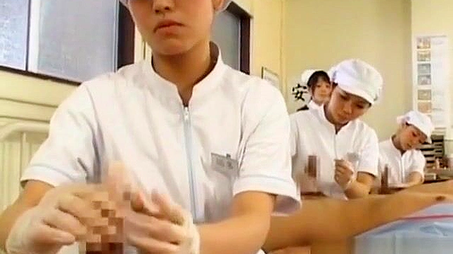 Seductive Japanese Nurse Spoils Her Lucky Patient's Day