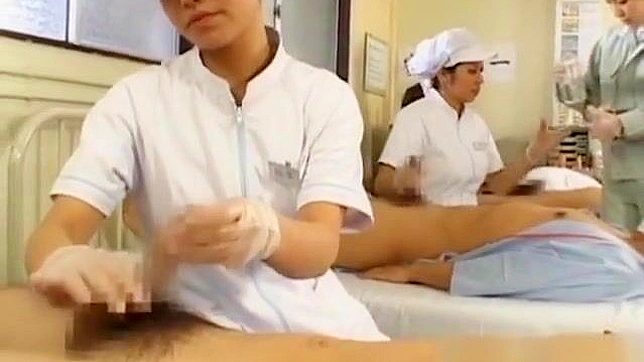 Seductive Japanese Nurse Spoils Her Lucky Patient's Day