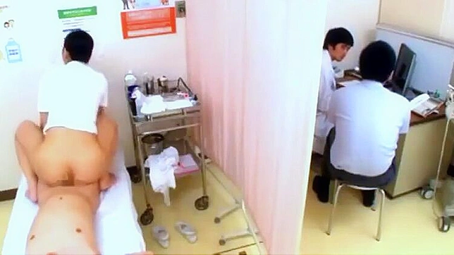 Lustful Japanese Nurses Tease Patients in Steamy Hospital Acts