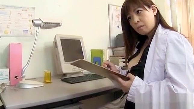 Hot Japanese Nurse Aina Gives Tasty Titfuck Before Fuckfest
