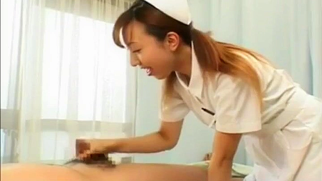 Seductive Japanese Nurse Gives Mind-blowing Blowjob