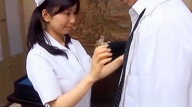 Luscious Doctor Assists Hina's Tight Nurse Needs - Part 1