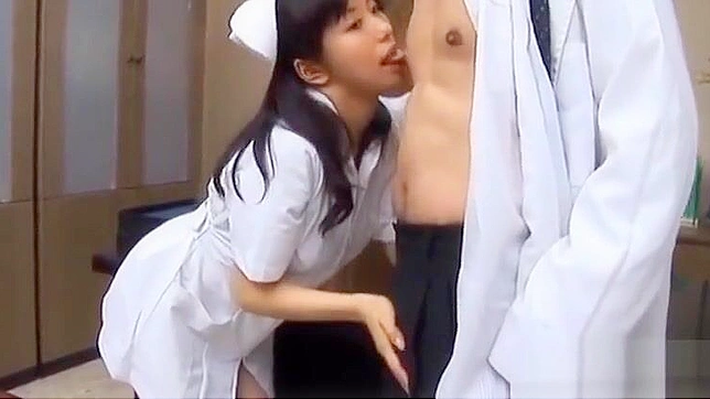 Luscious Doctor Assists Hina's Tight Nurse Needs - Part 1