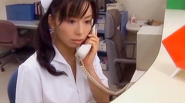 Luscious Doctor Assists Hina's Tight Nurse Needs - Part 1