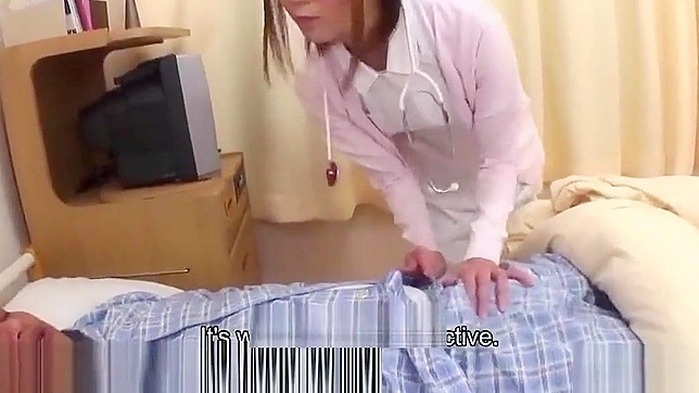 Seductive JAV Nurse Shows Off Hot Body While Treating Patient