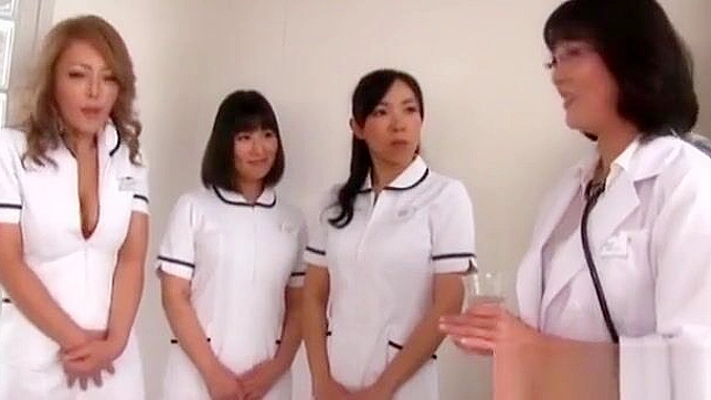 School Nurse Gives Hot JAV Treatment & Tempts You Wildly