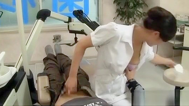 Sexy JAV Dentist Takes Patient's Cock for Hot Sex Showdown