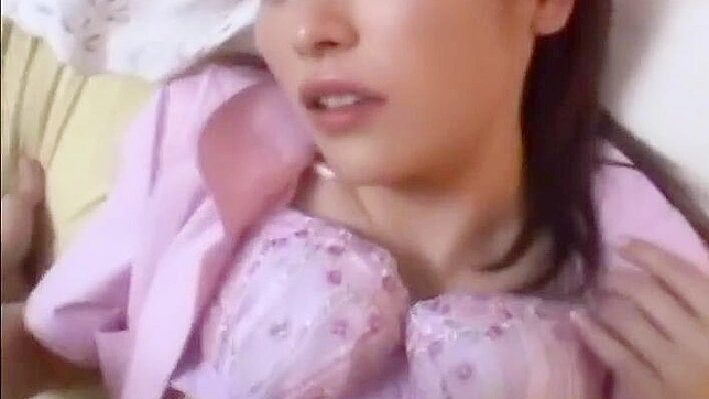 Naughty Japanese Nurse Rides Hard Cock Until She Cums