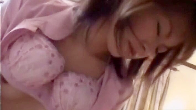 Naughty Japanese Nurse Rides Hard Cock Until She Cums