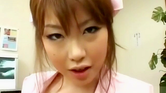 Sultry JAV Nurse Takes Charge of Her Patient's Precious Load