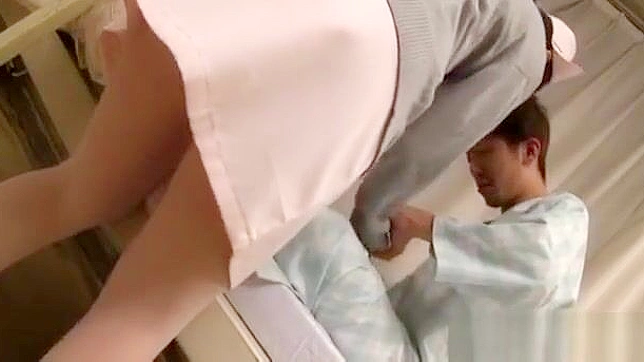 Naughty Japanese Nurse Seduces & Rides Her Patient Hardly