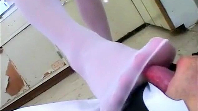 Seductive Nurse's Dirty Foot Play & Sultry Orgasmic Dreams