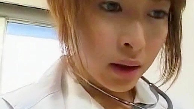 Hot Japanese Doctor Seduces Patient With Steamy Oral Sex