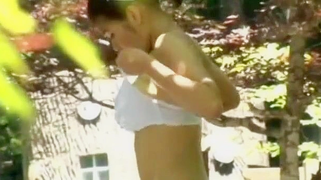 Luscious Mai Tsuruta Shows Off Her Perfect Body Outdoors