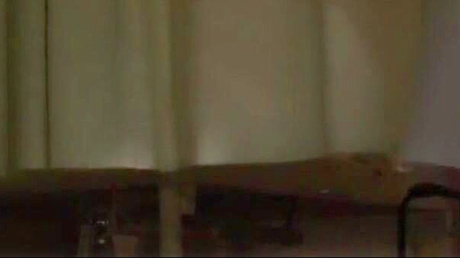 Seductive Japanese Nurse Masturbating While Devouring Cock