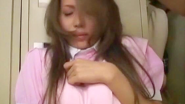 Hot JAV Star Rika Ayane Seduces Nurses in Steamy Change Room