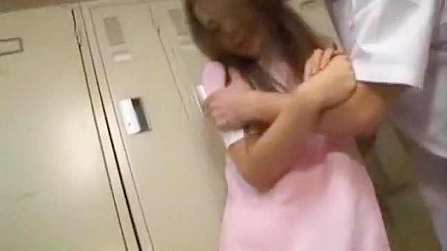 Hot JAV Star Rika Ayane Seduces Nurses in Steamy Change Room