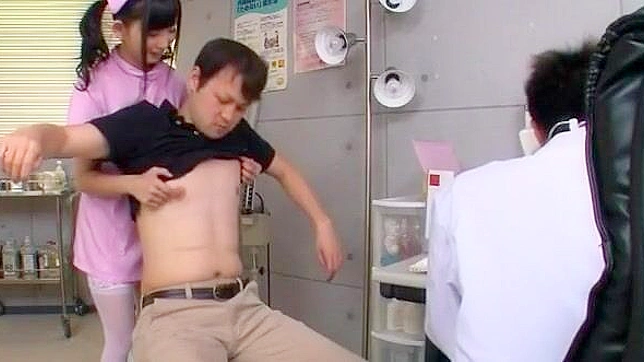 Tsumugi Serizawa Delivers Epic Handjob & Hot Nurse Action Scene