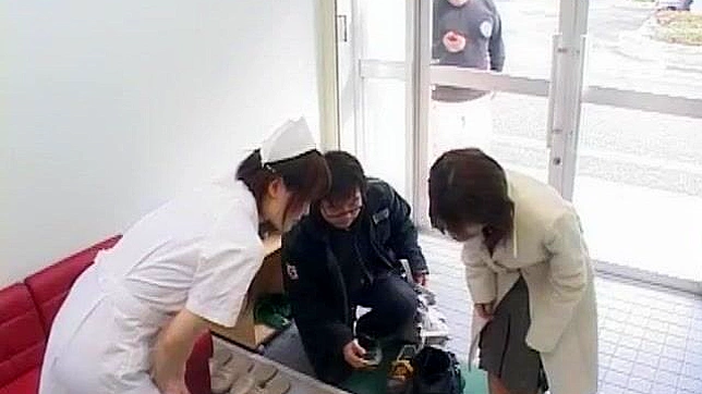 Naughty Nurse Naasu in Seductive Stocking Sex Scene