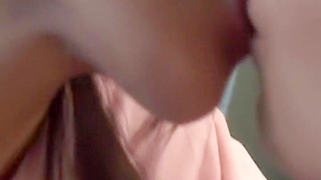 Sexy Japanese Nurse in Fishnets Receives Massive Facial Load