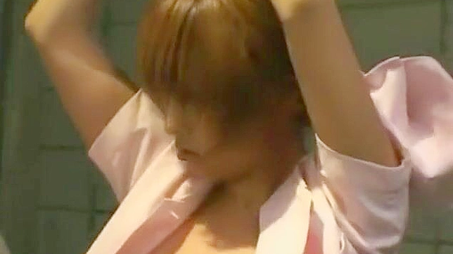 Seductive JAV Star Azusa Takes Hot Nurse Action with Her Big Tits