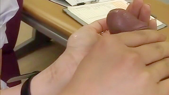 Seductive Nurse Gives Hot Blowjob Before Steamy Sex Action