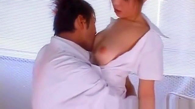 Big Boobed Aki & Misaki Share a Steamy Bed Scene