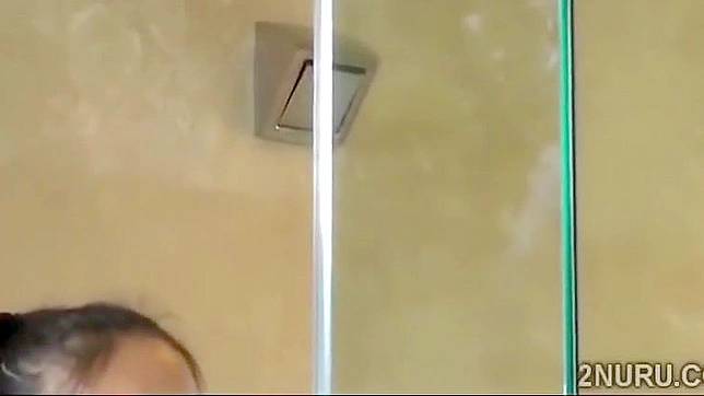 Sultry Japanese Temptress Teases Hot Cock During Steamy Shower Sex
