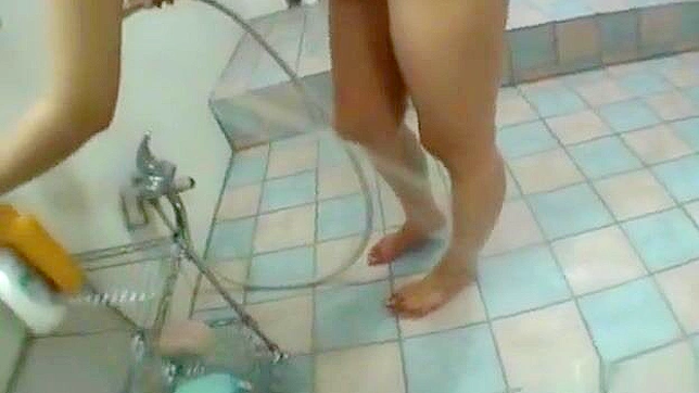 Hikari Aso Tempts With Steamy Bathroom Blowjob Action