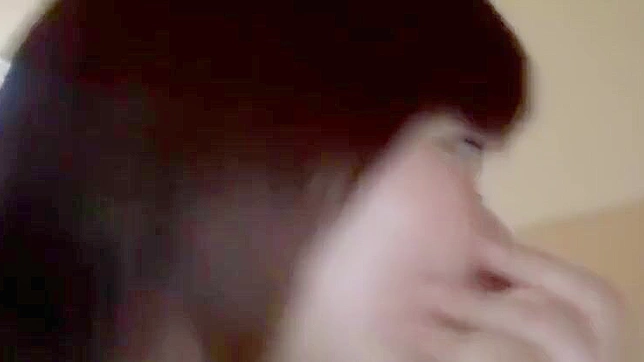 Uniformed Japanese Beauty Tempts & Takes It Hard Live