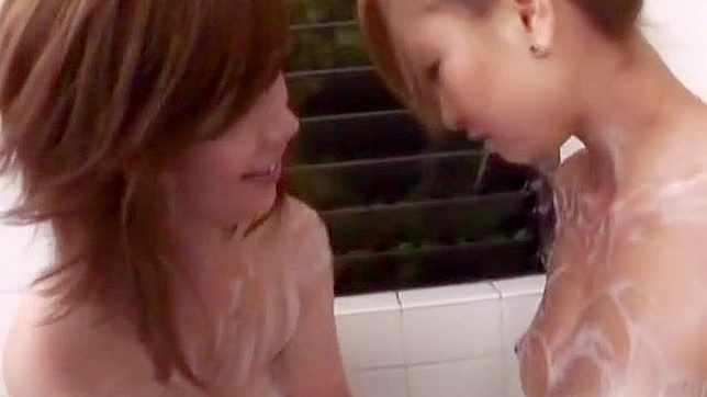 JAV Icons In Steamy Shower - Misaki & Friends Tease and Fuck