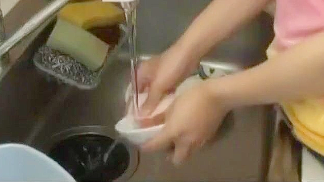 Sizzling JAV Trio - Mai & Friends Tease Old Man in Hot Action