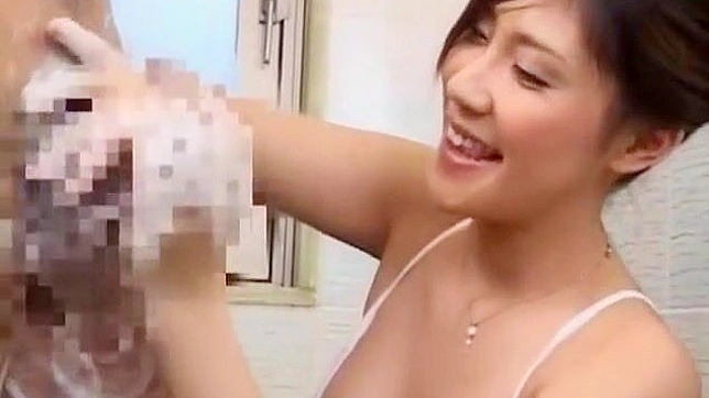 Three Hot Japanese Babes Get Wet & Wild in Bath Orgy Fun