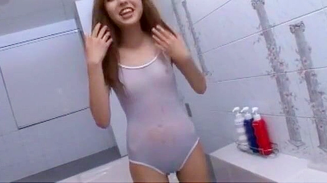 Rena Konishi Teases with Tiny 18+ Tits in Seductive JAV Showdown