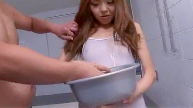 Rena Konishi Teases with Tiny 18+ Tits in Seductive JAV Showdown