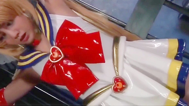 Rei Mizuna's Sexy Sailor Moon Cosplay Seduces & Fucks Hard
