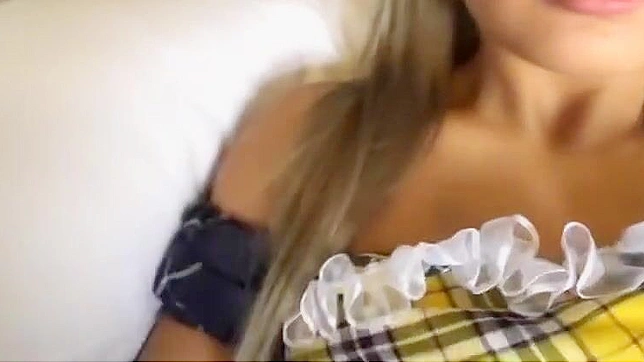 Luscious Blonde Unleashes Passionate Desire in JAV Delight