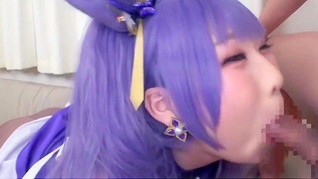 JAV Enchantress Gives Stunning Blowjob Before Hot Creampie