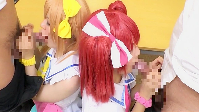 Jav Star Gets Fucked Hard After Sexy Lovelive! Cosplay Showdown